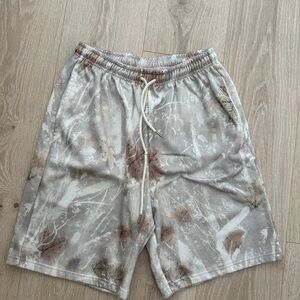Camouflage Print Shorts